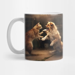 Cat vs Dog Mug